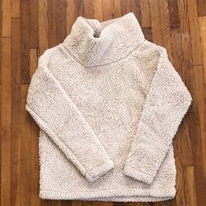 Cozy Sherpa turtleneck